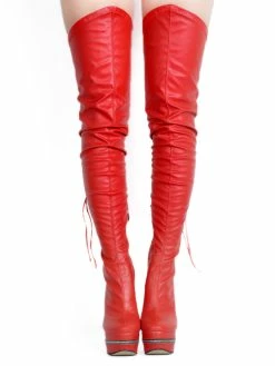 Thigh High Boots High Heel Women's Black Leather Back Zipper Sexy Boots Over The Knee Party Shoes -winter shoes Sales 2023 a53de57d 27f1 4252 b483 ed412365d0a5
