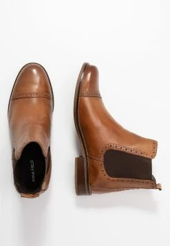 Anna Field Leather - Classic Ankle Boots - Cognac -winter shoes Sales 2023 a7351bc3e62b468fa21cc2c54b4b6d1c