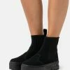 Puma Mayze Chelsea - Platform Ankle Boots - Black