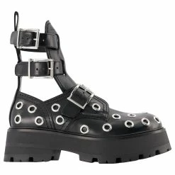 Ankle Boots - Alexander Mcqueen - Black/White - Leather