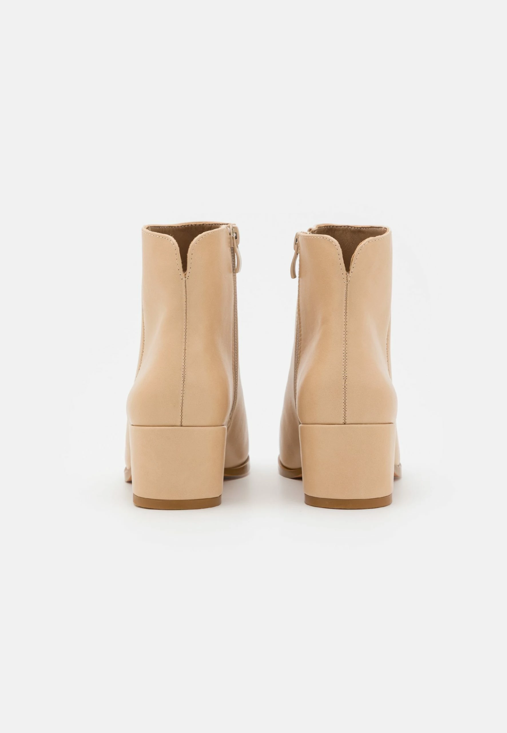 Ankle Boots - Beige 4 Ankle Boots - Beige - Image 4