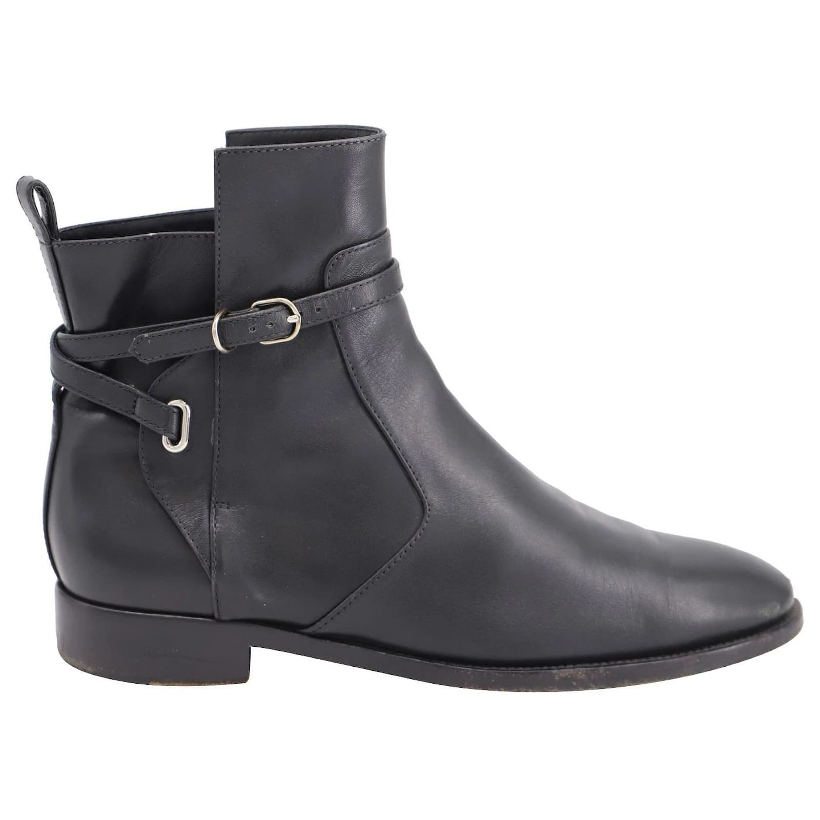 Balenciaga Papier Chelsea Ankle Boots In Black Leather 1 Balenciaga Papier Chelsea Ankle Boots In Black Leather