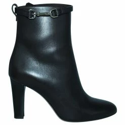 Bally Black Leather Ankle Boots