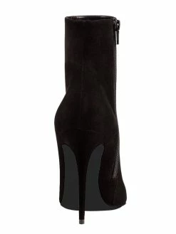 Suede Black Booties High Heel Pointed Toe Ankle Boots US Sizes 4-10.5 Shoes -winter shoes Sales 2023 bb2ca51c 87a8 4b21 b786 ee016bfa0e83