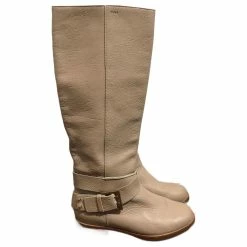 Chloé CHLOE Boots T.eu 36 Leather Beige