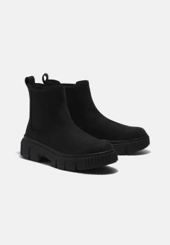 Timberland Platform Ankle Boots - Black Nubuck -winter shoes Sales 2023 bf361e1a94fc40ef9ab3f620b47206ee