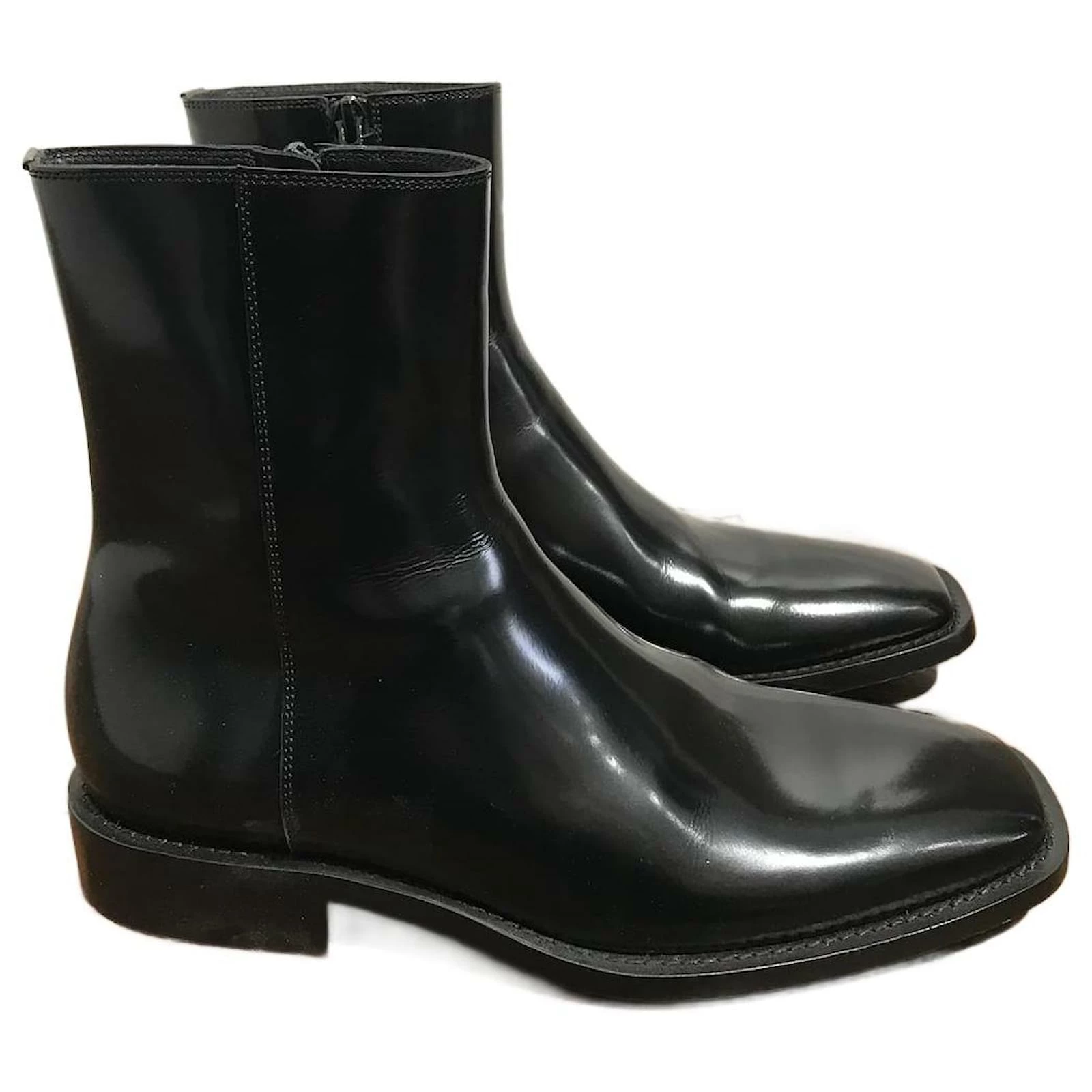BALENCIAGA Ankle Boots T.eu 39 Leather Black 1 BALENCIAGA Ankle Boots T.eu 39 Leather Black