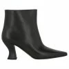 Bottega Veneta Cloud Leather Ankle Boots Black