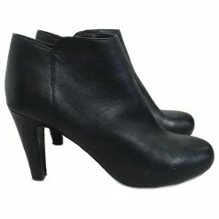 Chloé CHLOE Ankle Boots T.eu 38 Leather Black