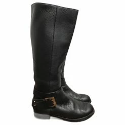 Chloé CHLOE Boots T.eu 36.5 Leather Black