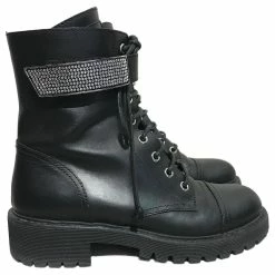 GIUSEPPE ZANOTTI Ankle Boots T.eu 36.5 Leather Black