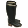 GUCCI Boots T.eu 38.5 Leather Black
