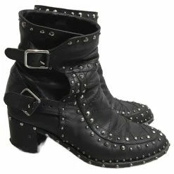 LAURENCE DACADE Ankle Boots T.eu 37 Leather Black