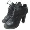 PIERRE HARDY Ankle Boots T.eu 38 Leather Black