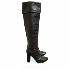 Chloé CHLOE Boots T.eu 37.5 Leather Brown