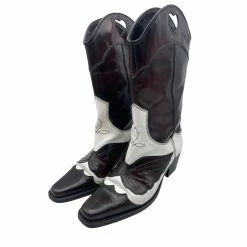 GANNI Boots T.EU 41 Leather Brown