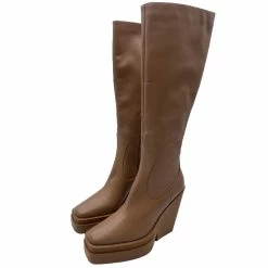 Autre Marque GIA BORGHINI Boots T.eu 37 Leather Brown