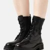 Geox D Iridea - Platform Ankle Boots - Black