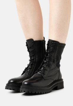 Geox D Iridea - Platform Ankle Boots - Black