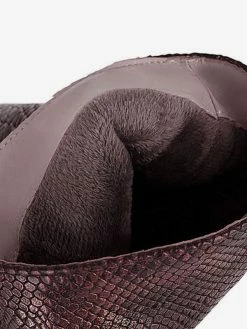 Coffee Brown Knee-High Boots For Women Pointed Toe Chunky Heel Boots -winter shoes Sales 2023 c3f71eb9 ffad 4a10 8150 a286a8f986b9