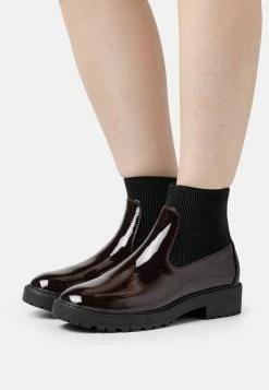 Even&Odd Classic Ankle Boots - Dark Brown