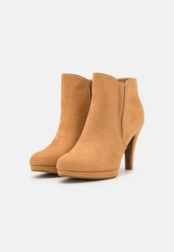 Anna Field High Heeled Ankle Boots - Beige -winter shoes Sales 2023 c8bd44057ad9407fbafb840aec2001c1