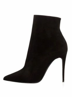 Suede Black Booties High Heel Pointed Toe Ankle Boots US Sizes 4-10.5 Shoes -winter shoes Sales 2023 ca6f4eb3 89f8 4882 b038 6ad3d38e740a