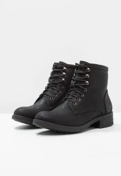 Anna Field Winter Boot - Lace-Up Ankle Boots - Black -winter shoes Sales 2023 cbcf8055dee948d5a3c5394a83a6a14a