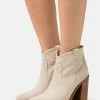 Bronx Mya Mae - High Heeled Ankle Boots - Sand