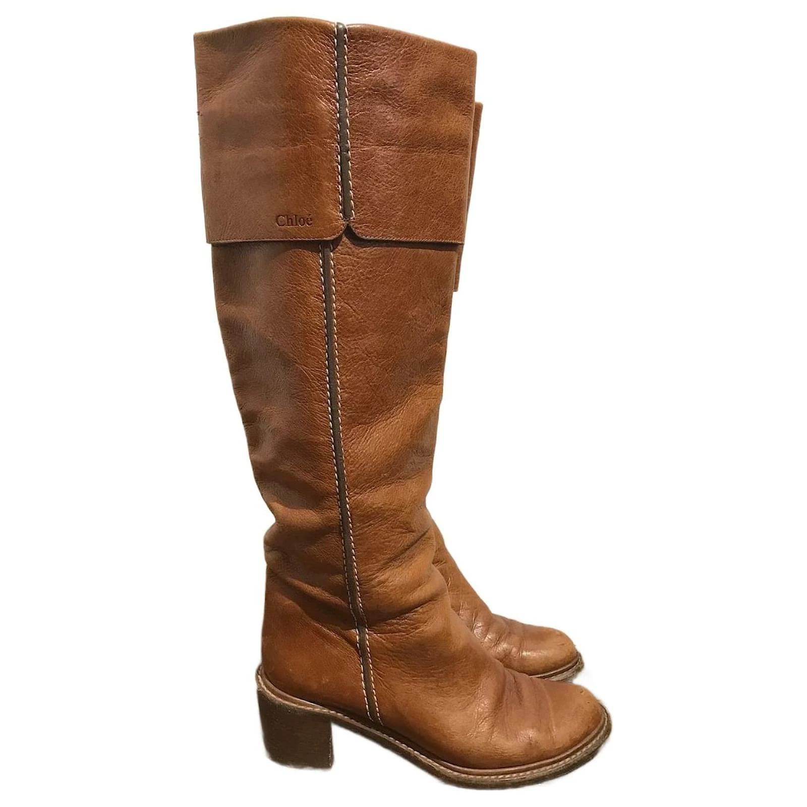 Chloé CHLOE Boots T.eu 36 Leather 1 Chloé CHLOE Boots T.eu 36 Leather