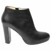 Christian Louboutin Ankle Boots In Black Calfskin Leather