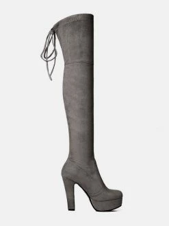 Platform Thigh High Boots Womens Micro Suede Almond Toe Chunky Heel Over The Knee Boots 9 Platform Thigh High Boots Womens Micro Suede Almond Toe Chunky Heel Over The Knee Boots -winter shoes Sales 2023 d34af60f 8159 4fa1 b401 b0555b5ef3f4