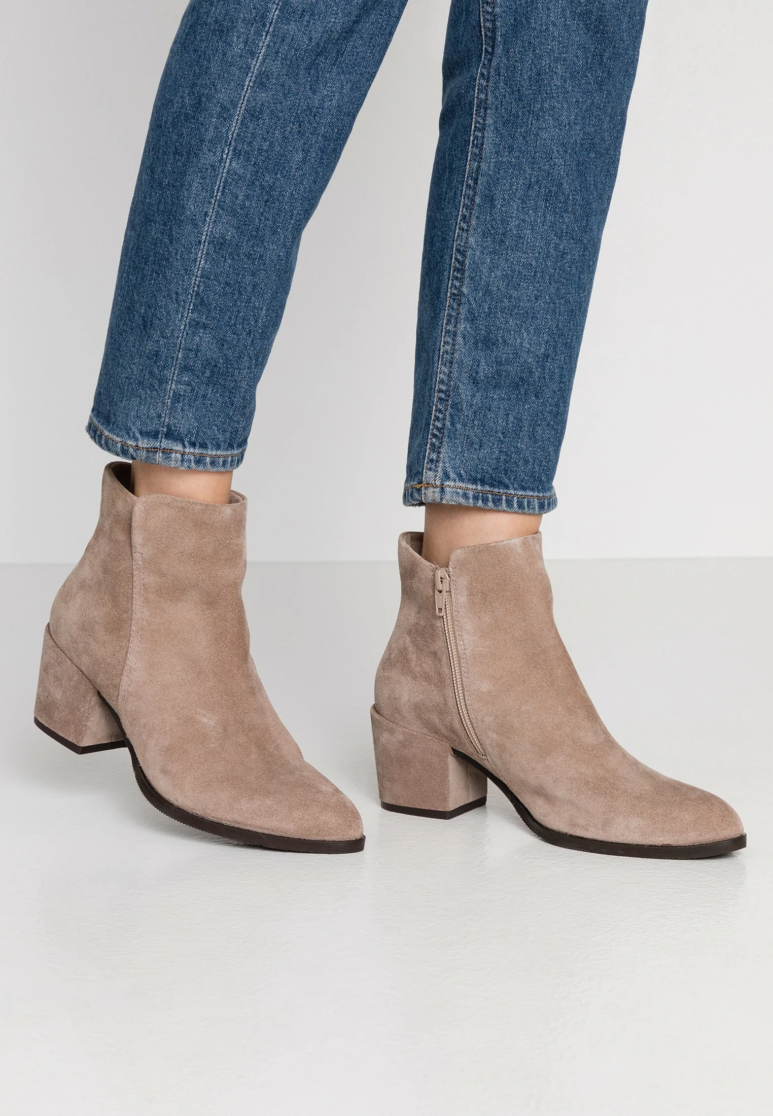 Anna Field Leather- Ankle Boots - Beige 1 Anna Field Leather- Ankle Boots - Beige