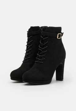 Lace-Up Ankle Boots - Black -winter shoes Sales 2023 d95e14a0a694419382591bbb2c11a39d