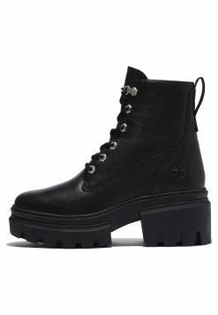 Timberland Everleigh - Platform Ankle Boots - Black Full Grain