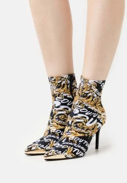 Classic Ankle Boots - Black/Gold