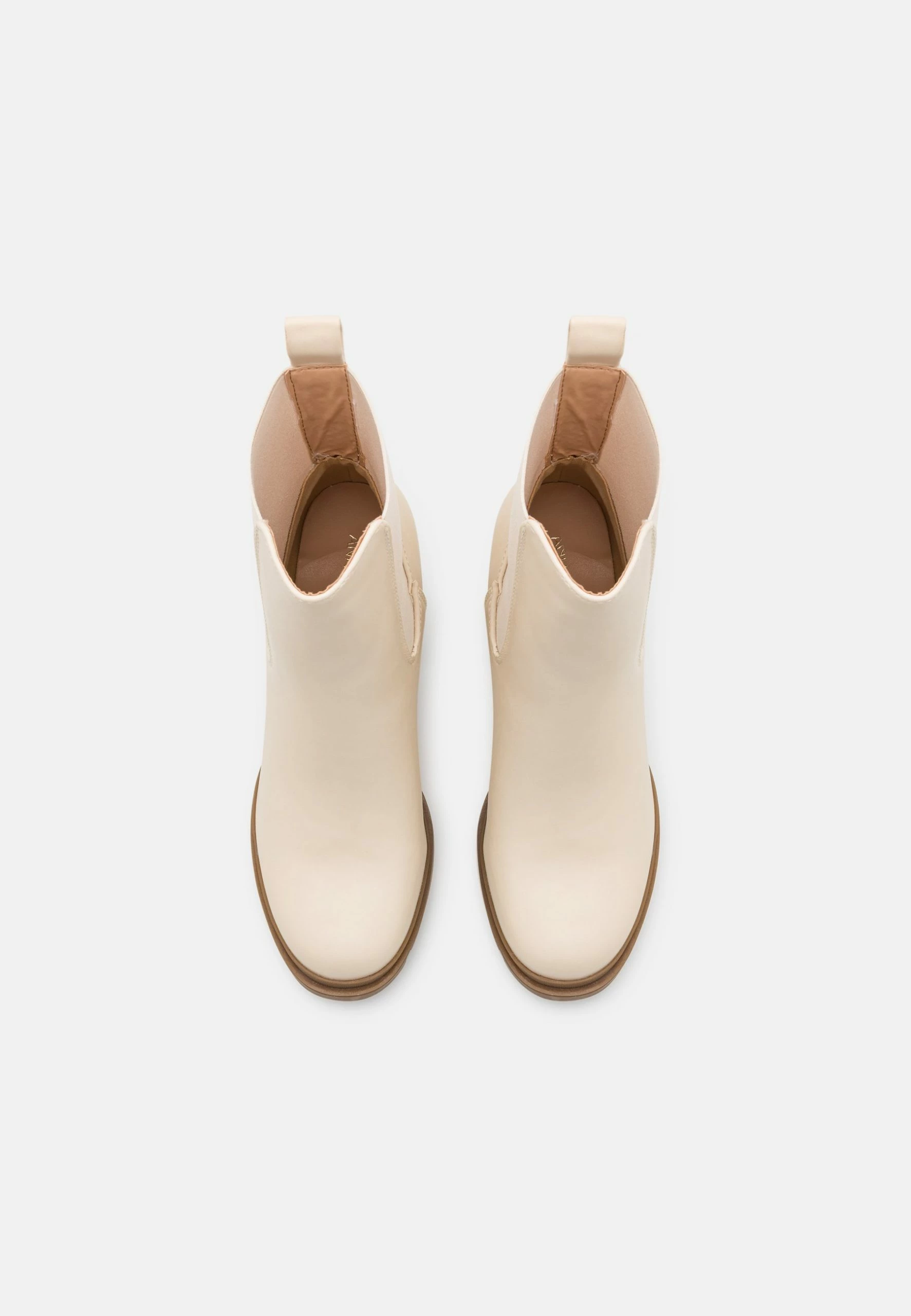 Anna Field Classic Ankle Boots - Beige 6 Anna Field Classic Ankle Boots - Beige - Image 6