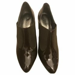 Low Boots In Patent Leather DKNY Dark Brown