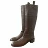 Sublime Hugo Boss Riding Boots 41 Chocolate Leather Dark Brown