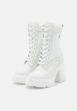 Steve Madden Beverly - High Heeled Ankle Boots - White -winter shoes Sales 2023 dce0908b982449fe8526c21ceed851ef