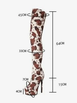 Women's Animal Print Platform Thigh High Heel Boots -winter shoes Sales 2023 df11a11e e42e 4e05 b7e1 f2d8b12274c3