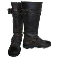 Dior Brown Gras Leather Boots