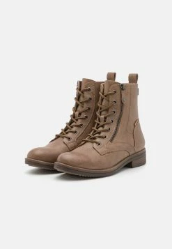 Tamaris Lace-Up Ankle Boots - Taupe -winter shoes Sales 2023 e1e54a56099b40889c3ad3800b404f79