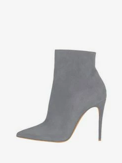 Suede Black Booties High Heel Pointed Toe Ankle Boots US Sizes 4-10.5 Shoes -winter shoes Sales 2023 e40c63a8 3338 4606 b505 e6b13aa9c119