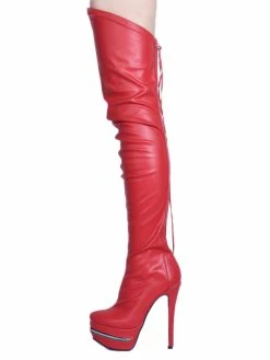 Thigh High Boots High Heel Women's Black Leather Back Zipper Sexy Boots Over The Knee Party Shoes -winter shoes Sales 2023 e41cd709 99b5 4c84 86f0 81eb3602f1c0