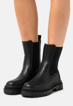 Even&Odd Platform Ankle Boots - Black