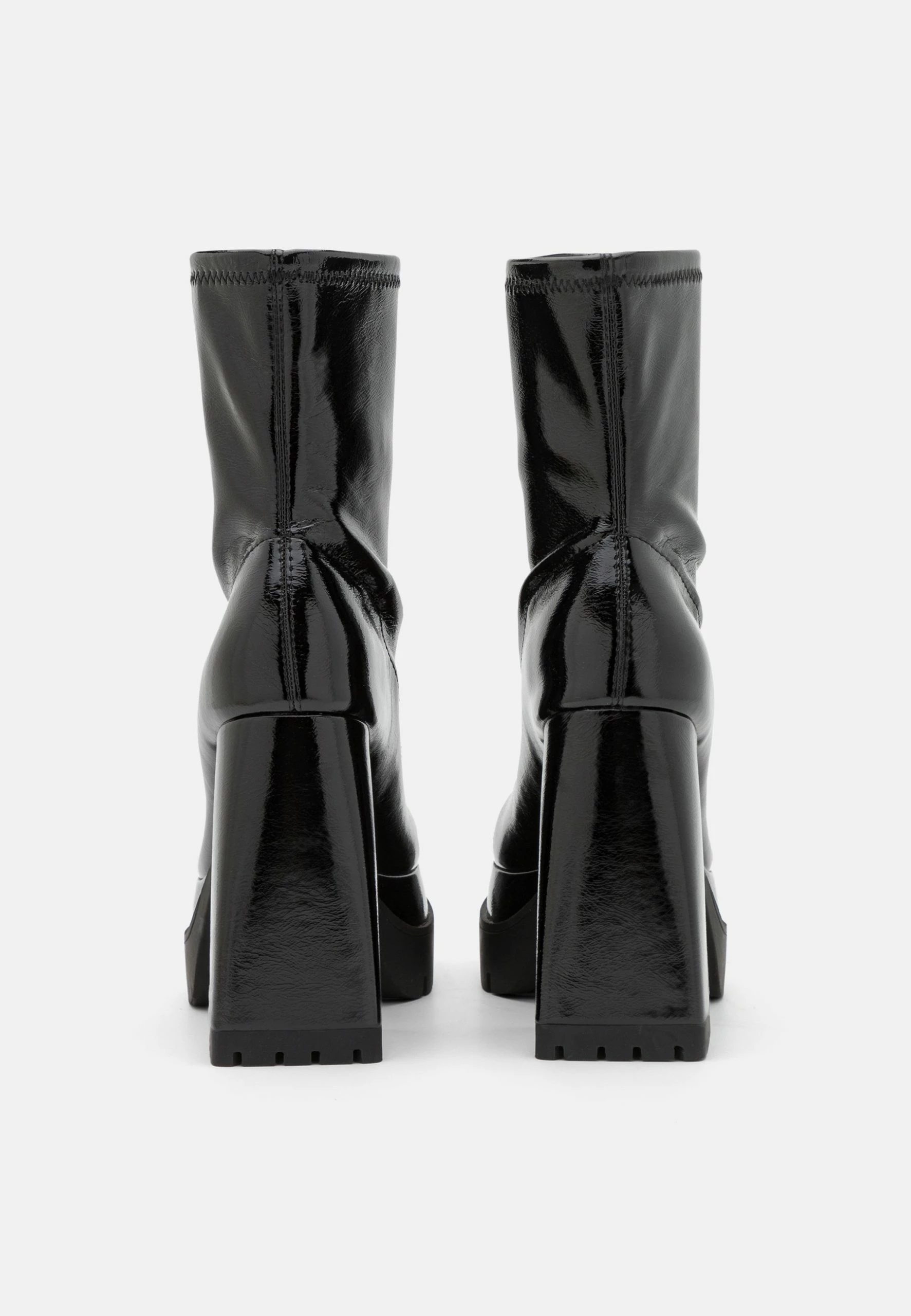 Call It Spring Vegan Roxiee - Platform Ankle Boots - Black 4 Call It Spring Vegan Roxiee - Platform Ankle Boots - Black - Image 4