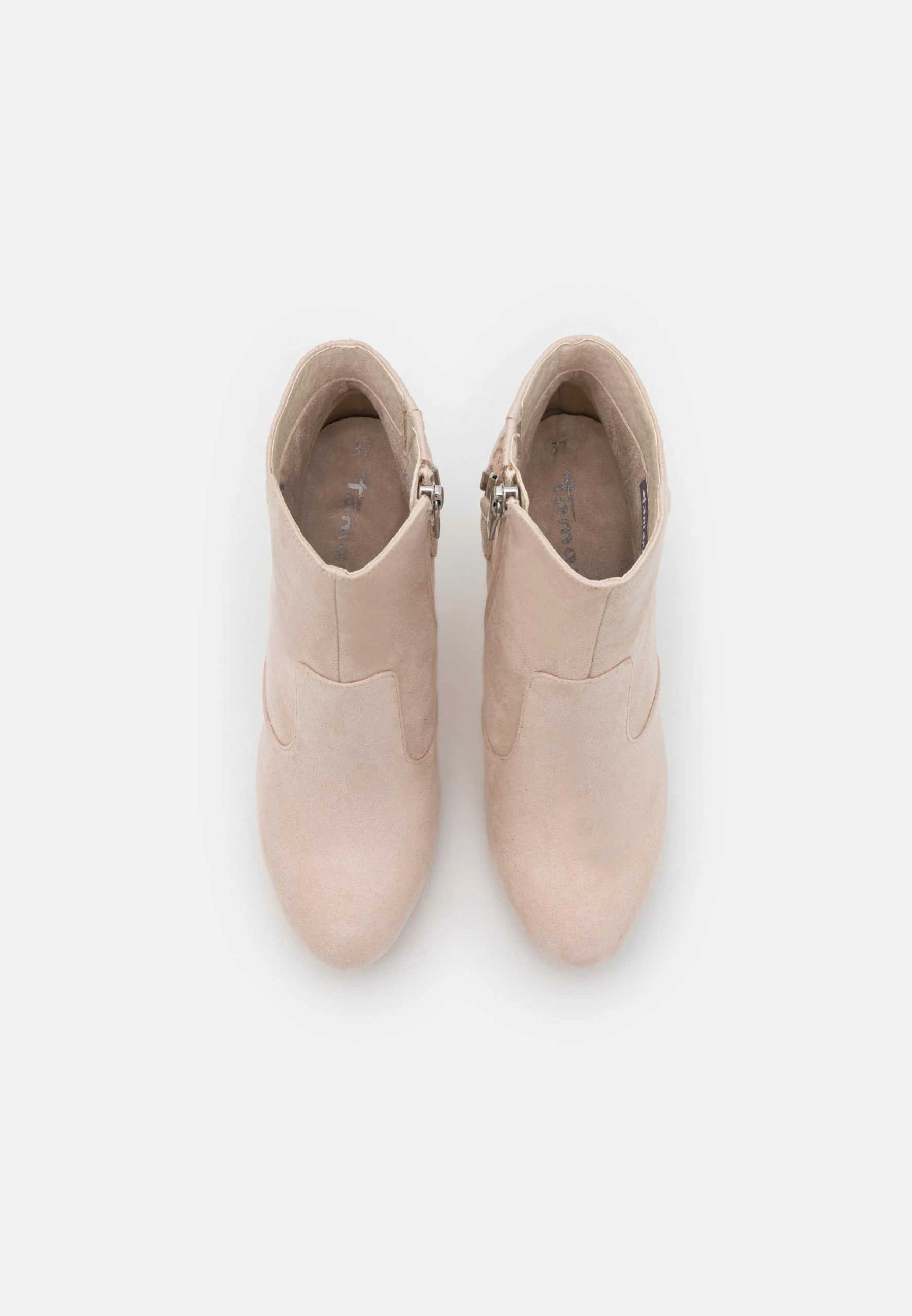 Tamaris Classic Ankle Boots - Ivory 6 Tamaris Classic Ankle Boots - Ivory - Image 6