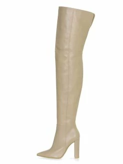 Thigh High Boots Womens Solid Color Pointed Toe Chunky Heel Over The Knee Boots -winter shoes Sales 2023 e6f320ec 95b9 4dd2 900c b706fa8beb6f