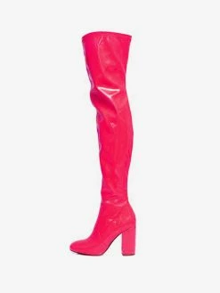 Womens Thigh High Boots Red Round Toe Bright Leather Chunky Heel Women's Boots 12 Womens Thigh High Boots Red Round Toe Bright Leather Chunky Heel Women's Boots -winter shoes Sales 2023 e7aa83b6 454c 497f a2ea 5378e4cc1217